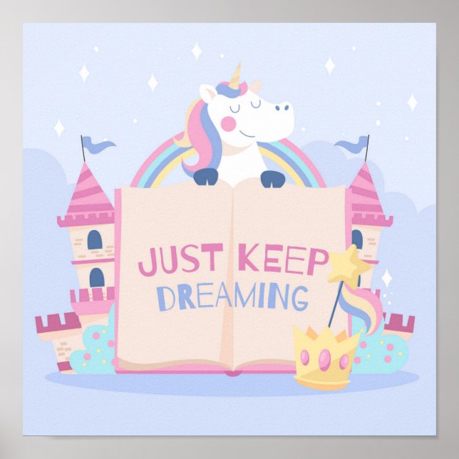 Poster Unicórnio (Frente)