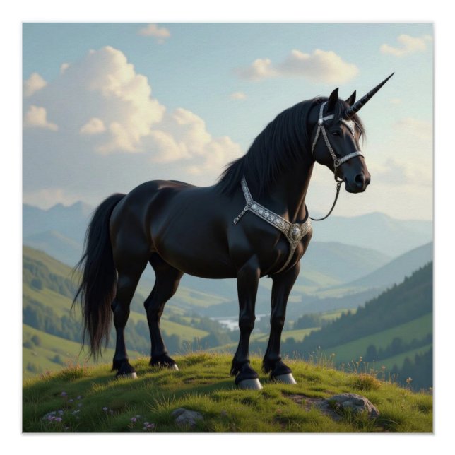 Pôster Unicórnio (Frente)