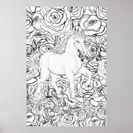 Poster Unicórnio Invisível