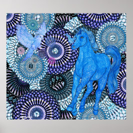 Poster Unicórnio Único