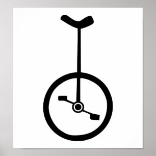Poster Unicycle
