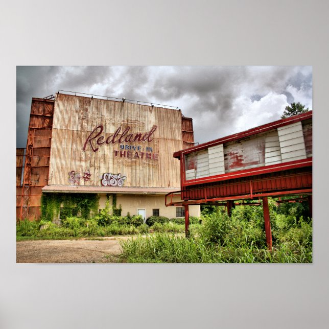 Poster Unidade abandonada no cinema (Frente)