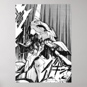Poster Unidade Evangelion 01 Berserk Manga