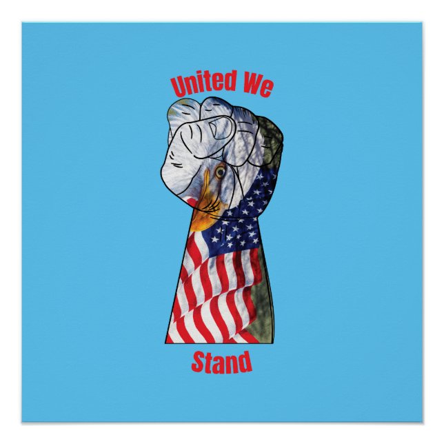 PÔSTER UNIDOS NÓS ESTAMOS (Frente)