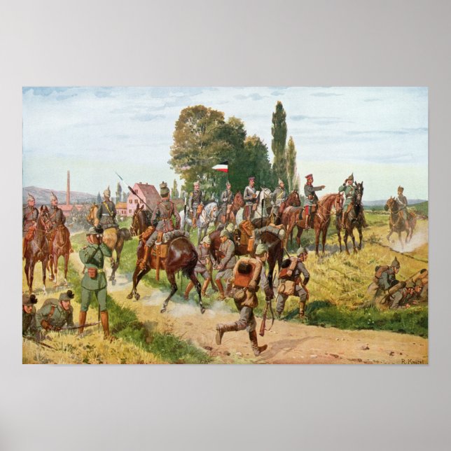 Pôster Uniformes Alemãs (Frente)