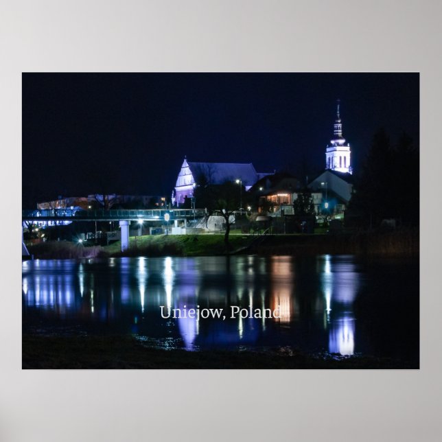 Poster Unijow, Lodz, Polônia (Frente)