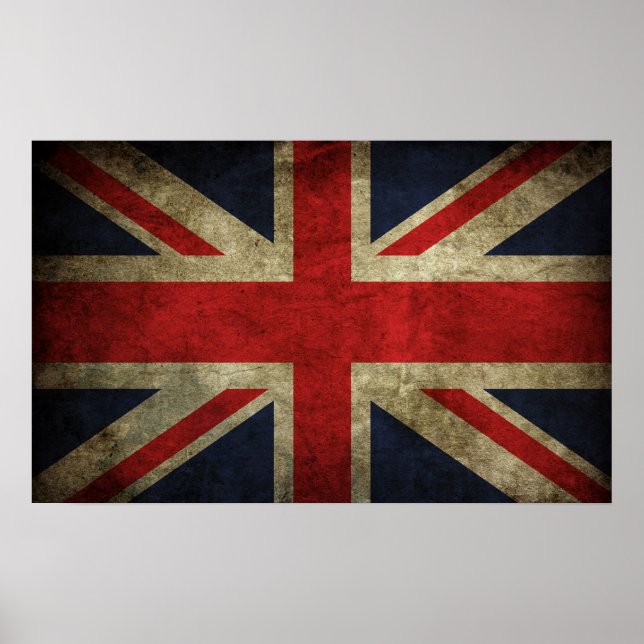 Poster Union Jack - Vestido (Frente)