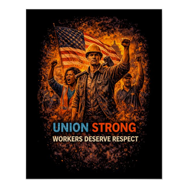 Pôster Union Strong Rising (Frente)