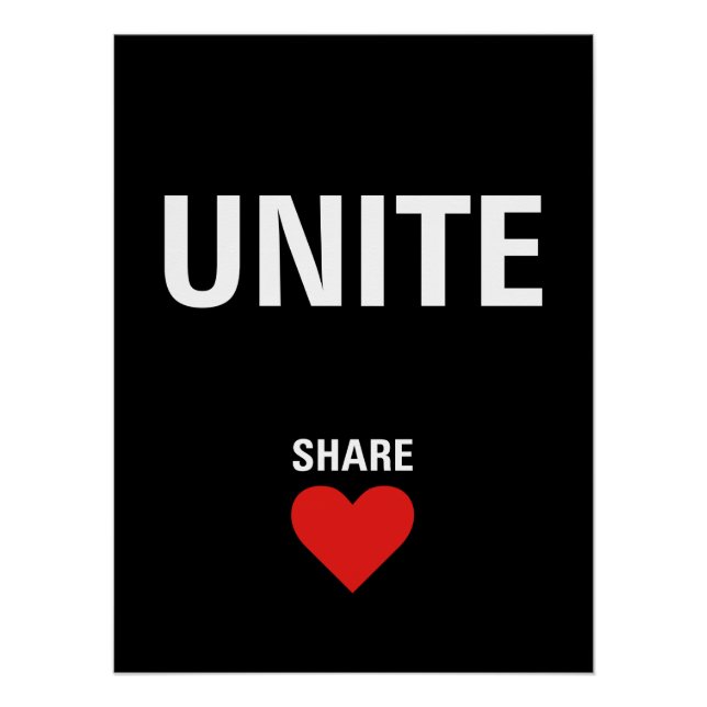 Pôster Unir Democracia Política (Frente)