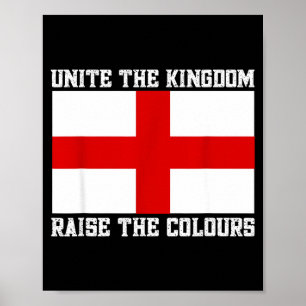 Poster Unir O Reino Cruz de São Jorge
