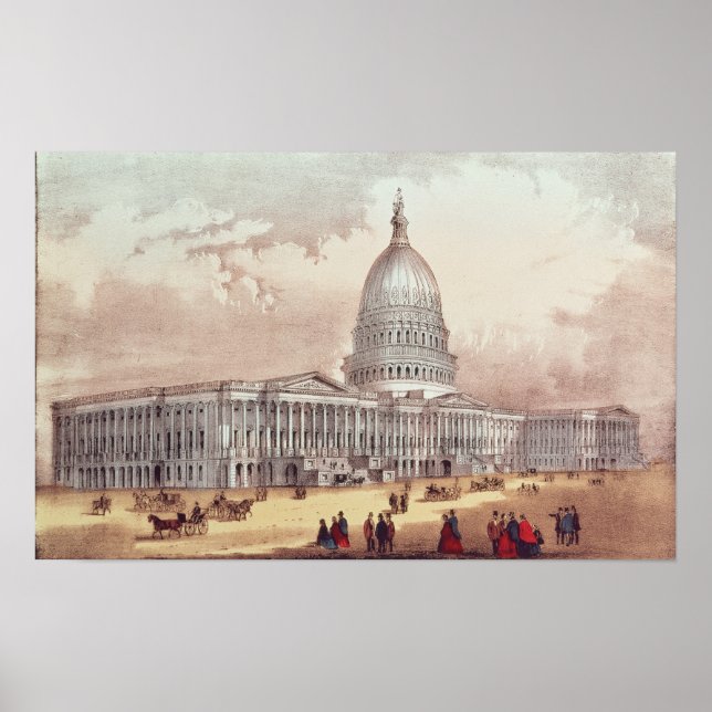 Poster United States Capitol, Washington D.C. (Frente)