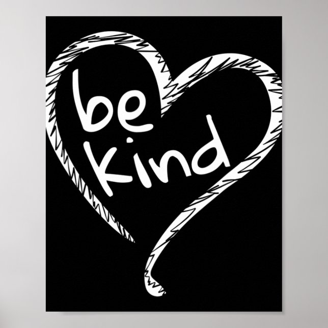 Poster Unity Day Orange Heart Be Kind Anti Bullying Boys (Frente)