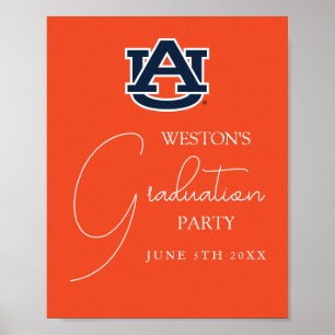 Poster Universidade Auburn   FESTA DE FORMATURA