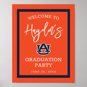 Poster Universidade Auburn   FESTA DE FORMATURA