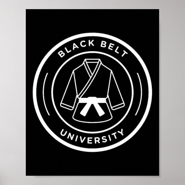 Poster Universidade Black Belt (Frente)