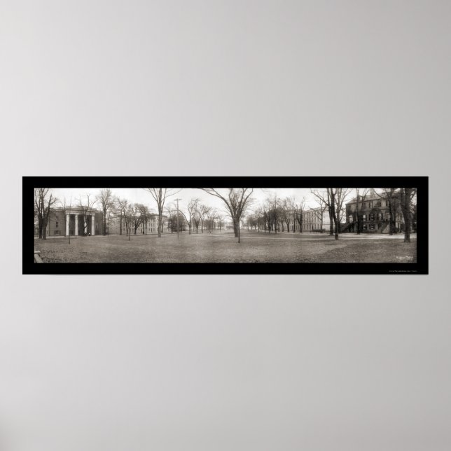 Pôster Universidade da Carolina do Sul Foto 1909 (Frente)