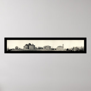 Pôster Universidade da foto 1908 de Kansas