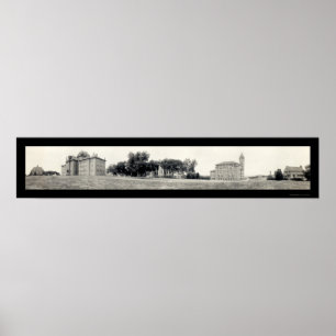 Pôster Universidade da foto 1913 de Kansas
