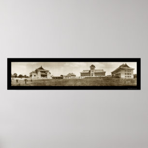 Pôster Universidade da foto 1920 de Nanking