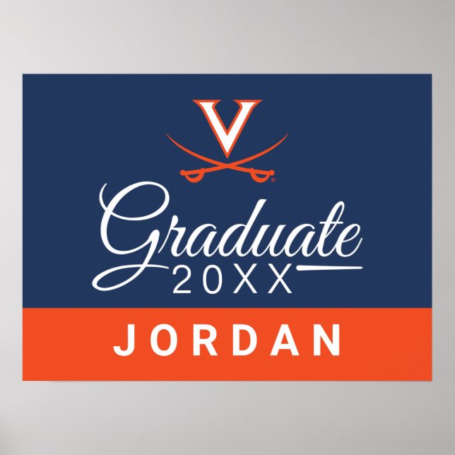 Poster Universidade da Virgínia Graduado em 2020 (Frente)