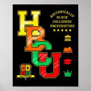 Poster Universidade de Faculdades Históricas de Roupa Hbc