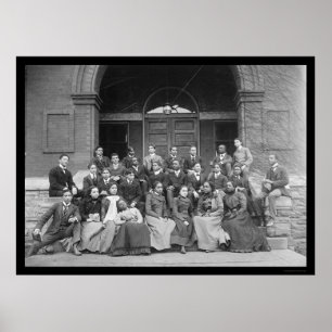 Poster Universidade de Fisk em Nashville, TN 1900