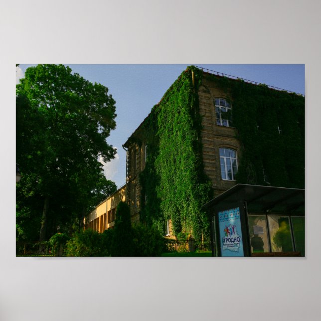 Poster Universidade de Grodno Belarus (Frente)