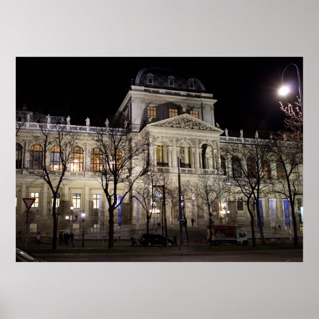 Pôster Universidade de Viena, Áustria (Frente)