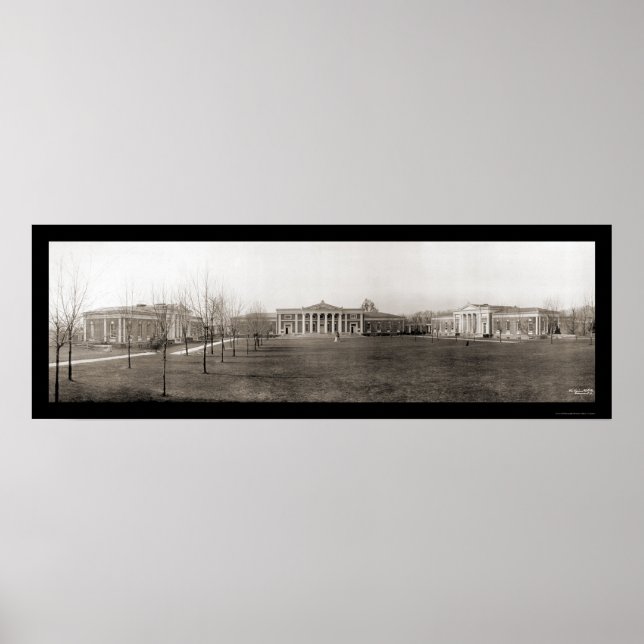 Pôster Universidade de Virginia Photo 1911 (Frente)