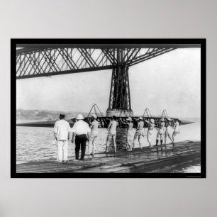 Poster Universidade de Wisconsin Varsity Rears 1914