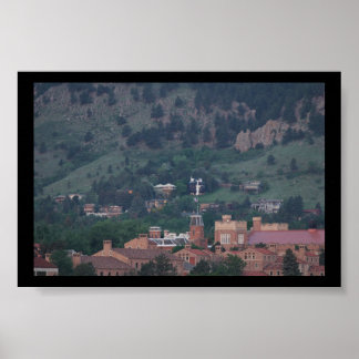 Pôster Universidade do Colorado em Boulder