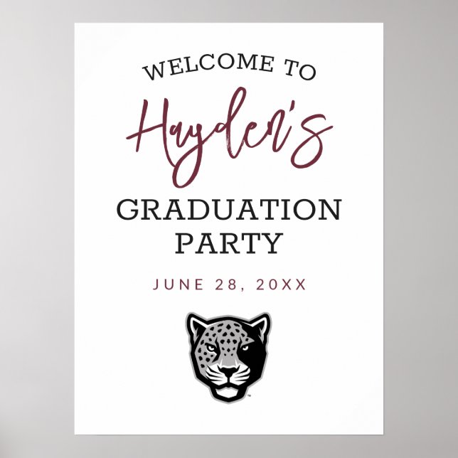 Poster Universidade do Texas A&M - San Antonio | Jaguares (Frente)