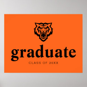 Poster Universidade Estadual de Idaho Bengals Spirit Desi