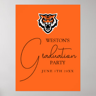 Poster Universidade Estadual de Idaho Bengals Spirit Desi