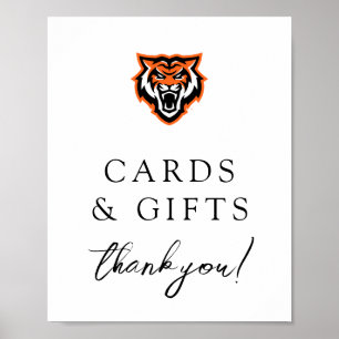 Poster Universidade Estadual de Idaho Bengals Spirit Desi