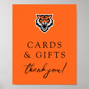 Poster Universidade Estadual de Idaho Bengals Spirit Desi