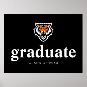Poster Universidade Estadual de Idaho Bengals Spirit Desi