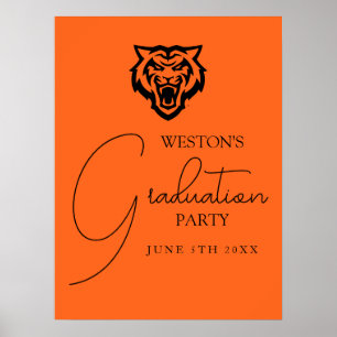 Poster Universidade Estadual de Idaho Bengals Spirit Desi