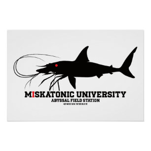 Pôster Universidade Miskatônica - Estação Abyssal de Camp