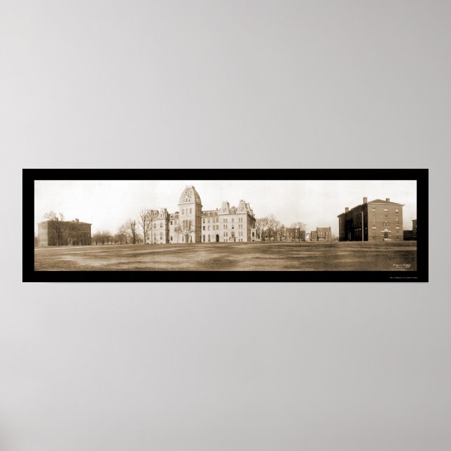 Pôster Universidade Richmond VA Foto 1909 (Frente)