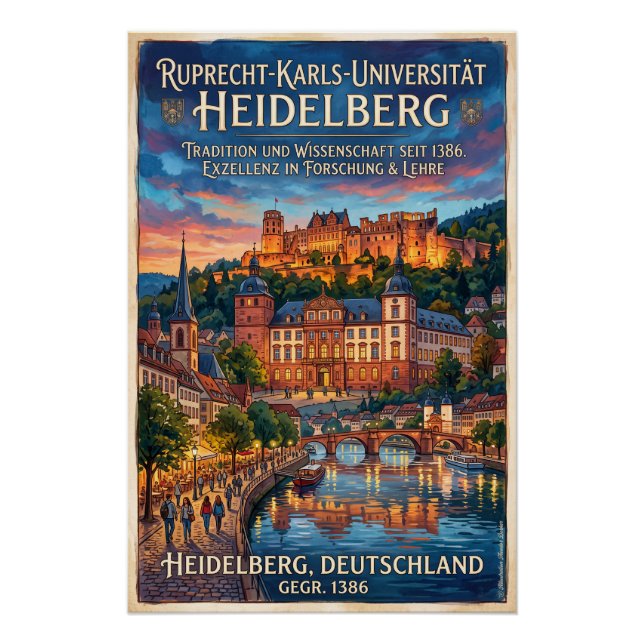 Pôster Universität Heidelberg  (Frente)