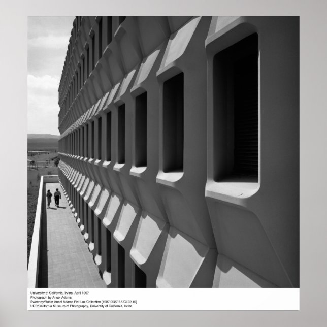 Poster University of California, Irvine, abril de 1967 (Frente)