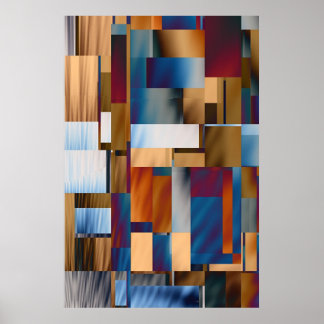 Pôster Universo bidimensional.