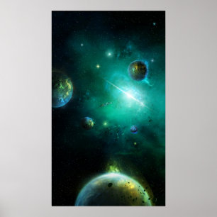 Poster Universo da franja