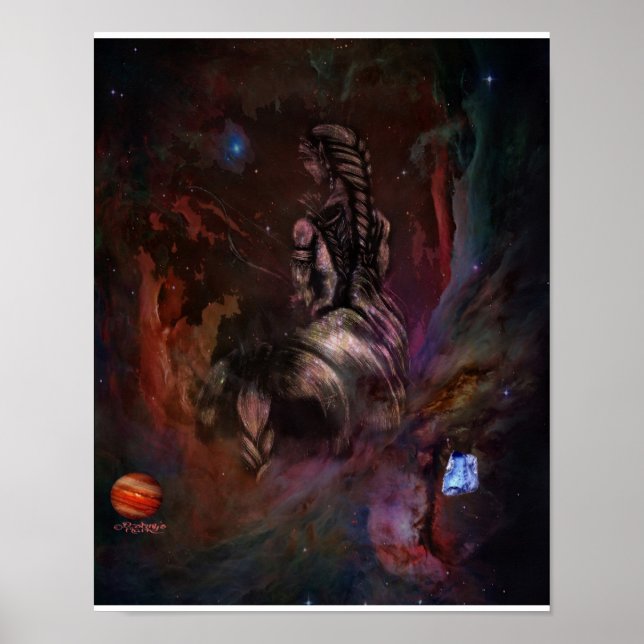 Poster Universo Sagitário (Frente)