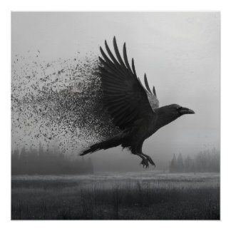 Pôster Unraveling - Raven in the Mist