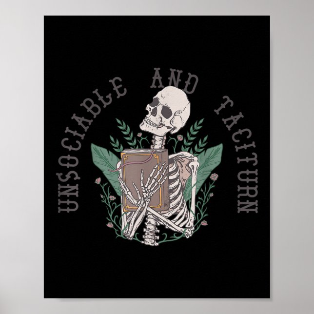 Poster Unsociável E Taciturn Jane Austen Pride &amp; Pr (Frente)