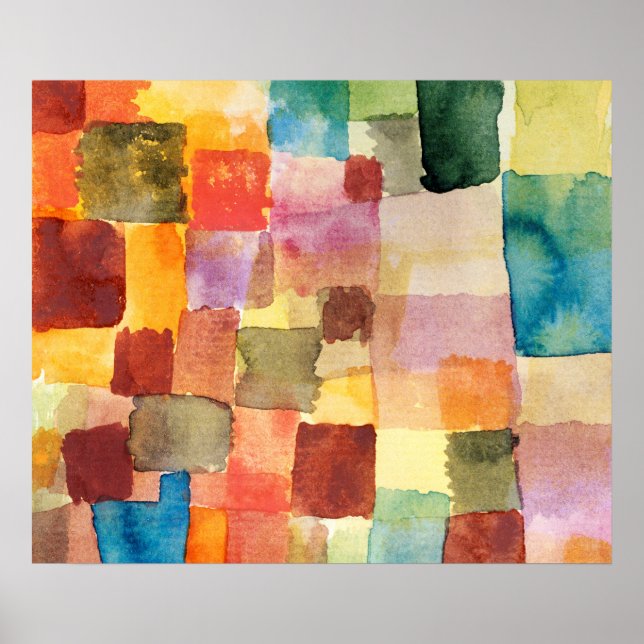 Poster Untitled (1914) by Paul Klee (Frente)