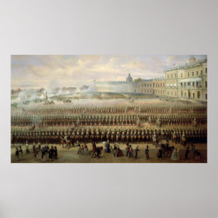 Pôster Unveiling of the Paul I memorial in Gatchina