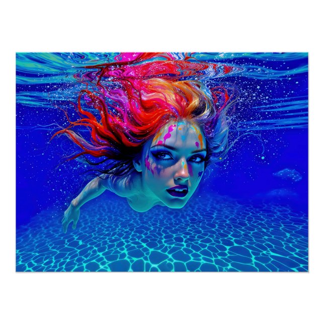 Pôster “Up Close and Personal” - A Chromatic Portrait (Frente)